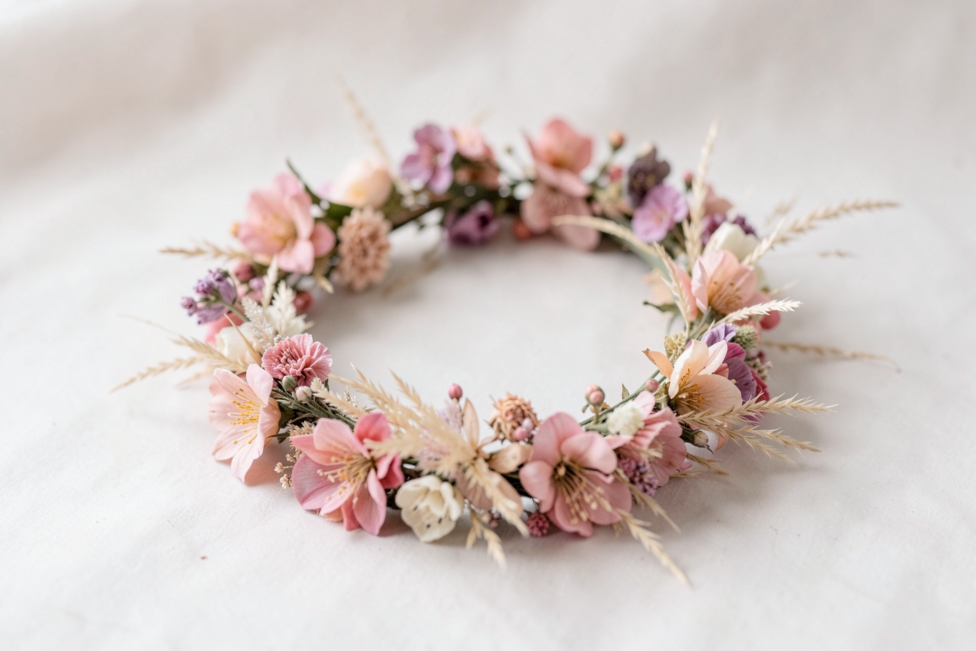 DRIED FLOWER CROWN